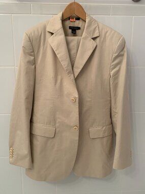 vintage Club Monaco cotton suit